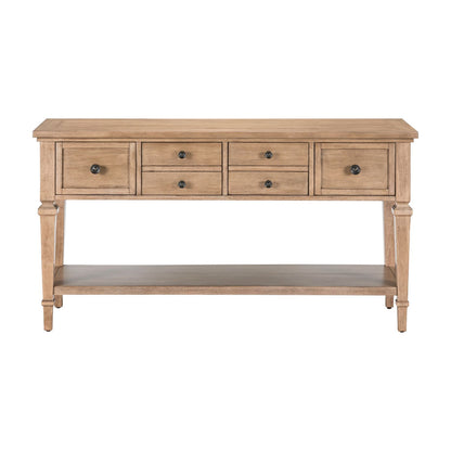 Haven Hills - Sofa Table - Camel Beige - Hornell Furniture Outlet