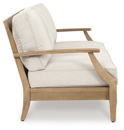 Carter Hall - Beige - Sofa With Cushion - Hornell Furniture Outlet