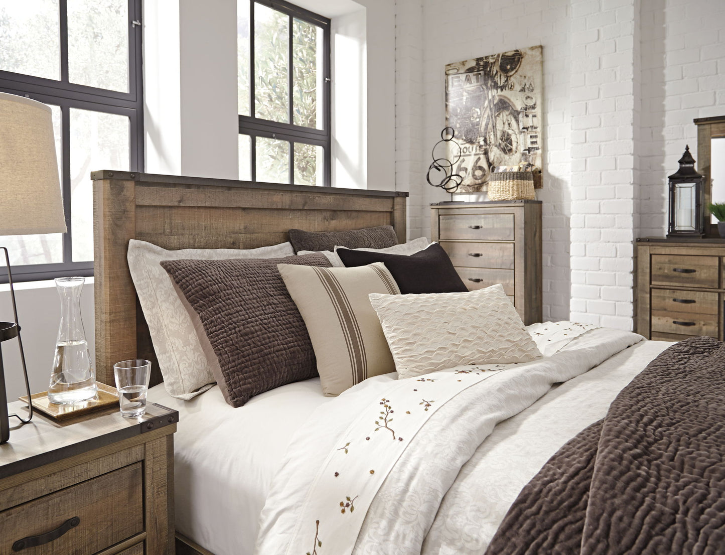 Trinell - Panel Headboard - Hornell Furniture Outlet