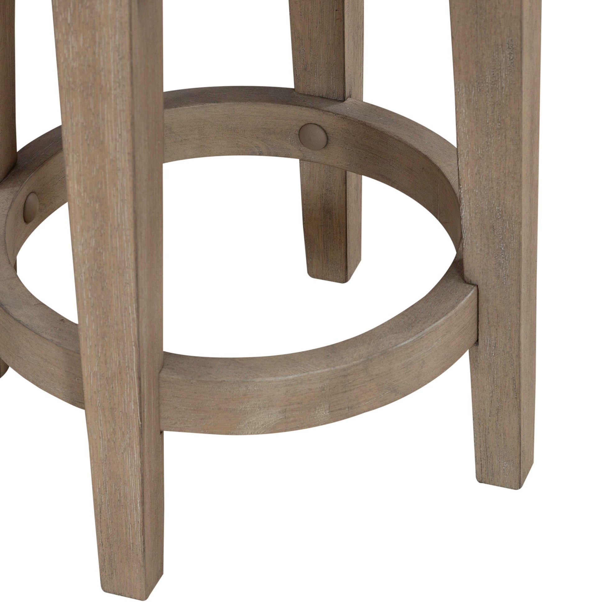Brentwood - Upholstered Swivel Console Stool - Sandstone - Hornell Furniture Outlet