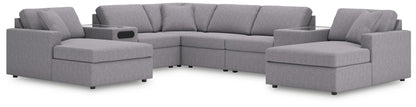 Modmax - Granite - Sectional - Hornell Furniture Outlet