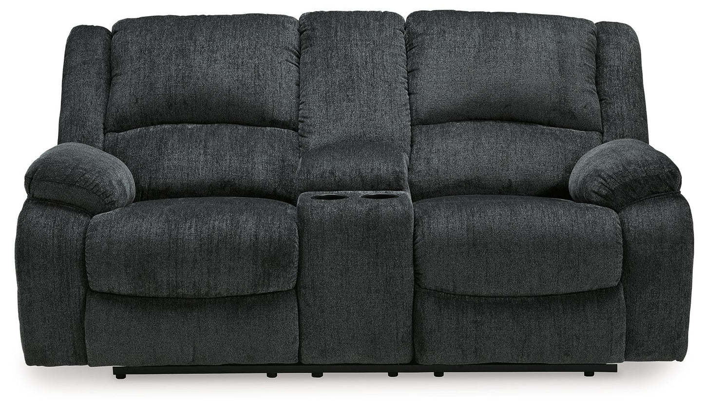 Draycoll - Reclining Loveseat - Hornell Furniture Outlet