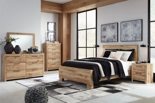 Hyanna - Dresser, Mirror, Panel Bed - Hornell Furniture Outlet