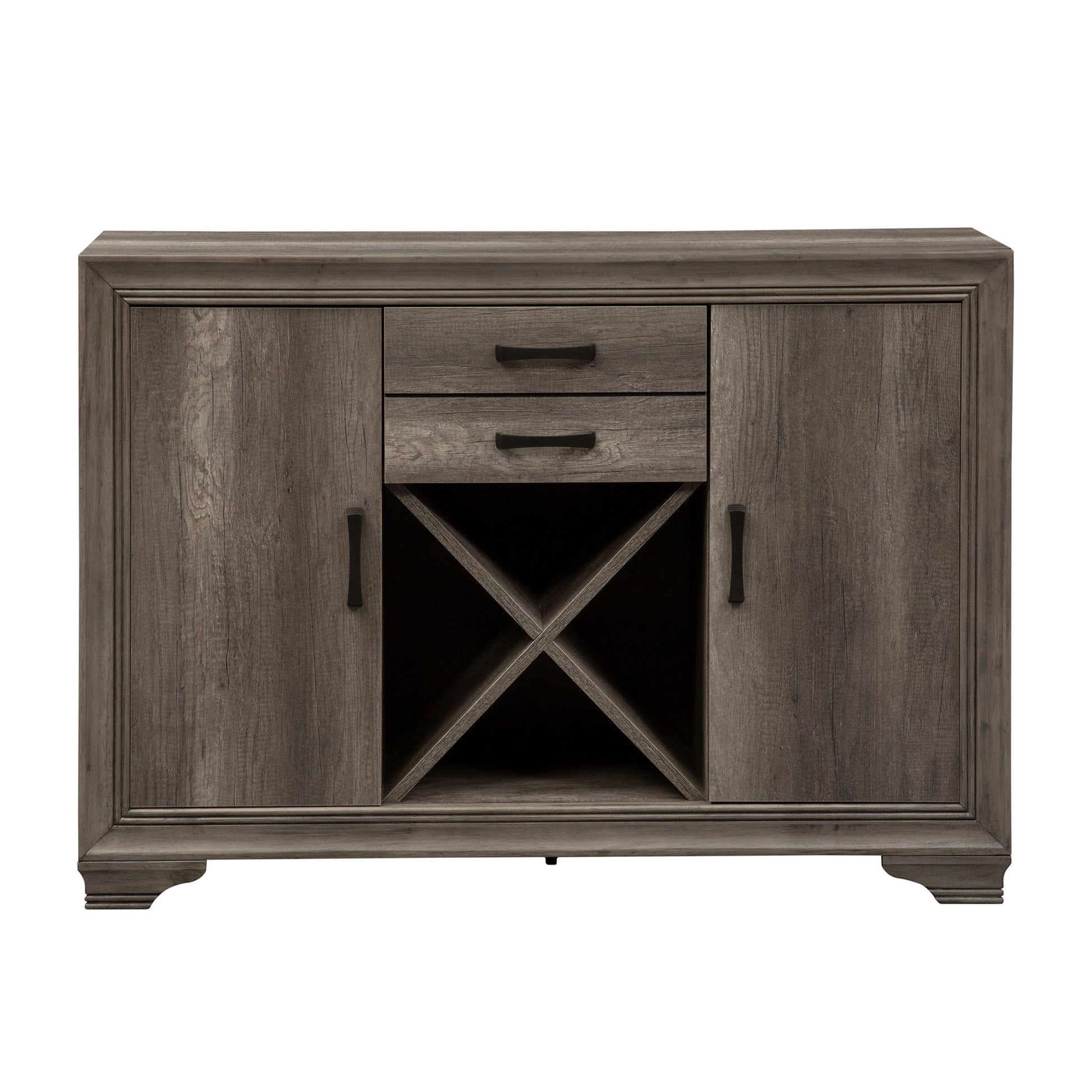 Tanners Creek - Server - Dark Gray - Hornell Furniture Outlet