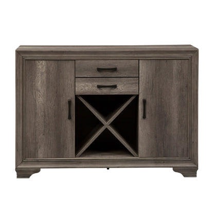 Tanners Creek - Server - Dark Gray - Hornell Furniture Outlet