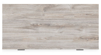 Vessalli - Black / Gray - Five Drawer Wide Chest - Hornell Furniture Outlet