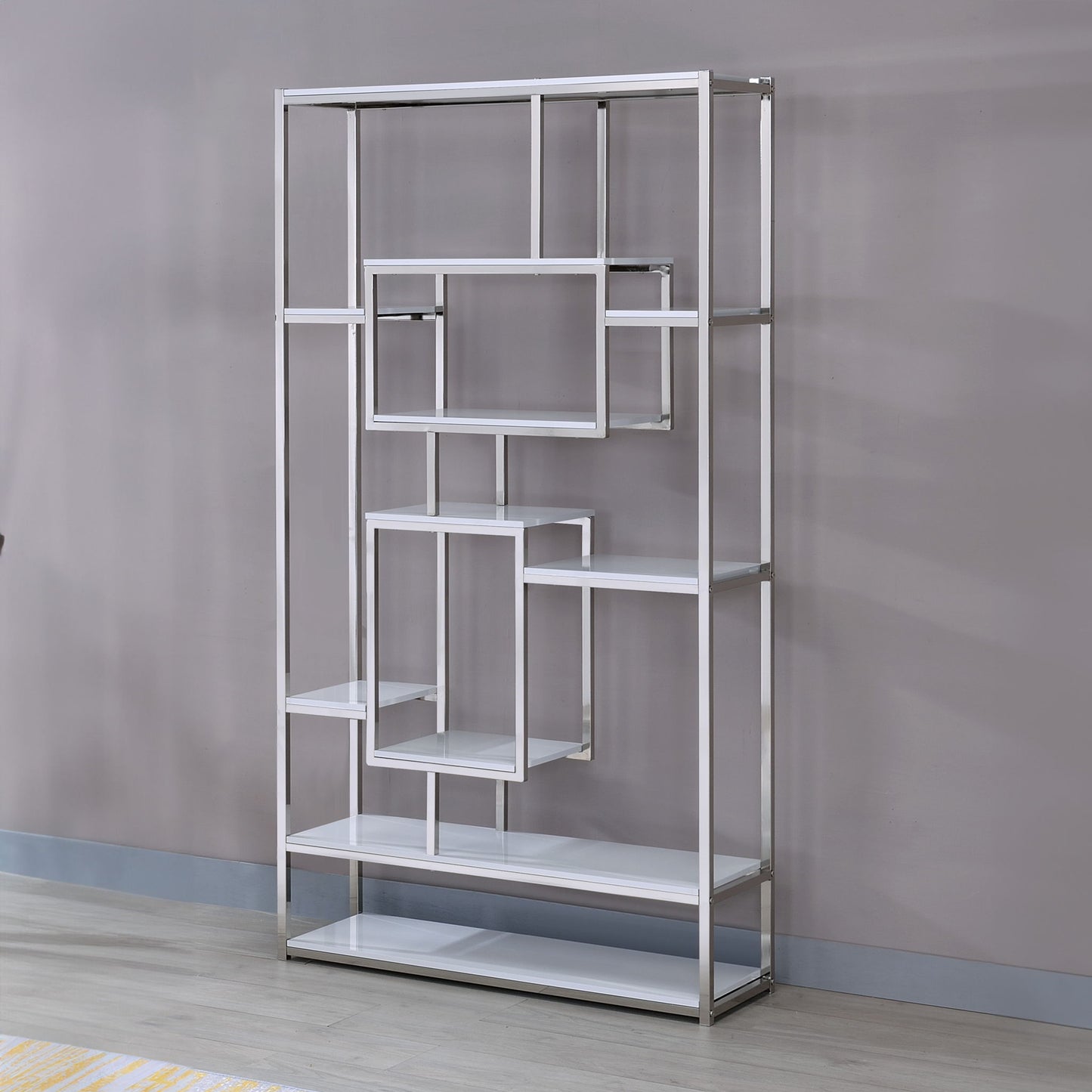 Alize - Bookcase - White - Hornell Furniture Outlet