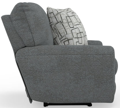 Maxwell - Power Deep Seat Lay Flat Recliner - Hornell Furniture Outlet