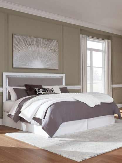 Maeling - Upholstered Panel Headboard - Hornell Furniture Outlet