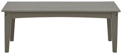 Visola - Gray - Rectangular Cocktail Table - Hornell Furniture Outlet