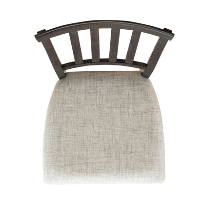 Grant Park - Slat Back Side Chair (RTA) - Brown - Hornell Furniture Outlet