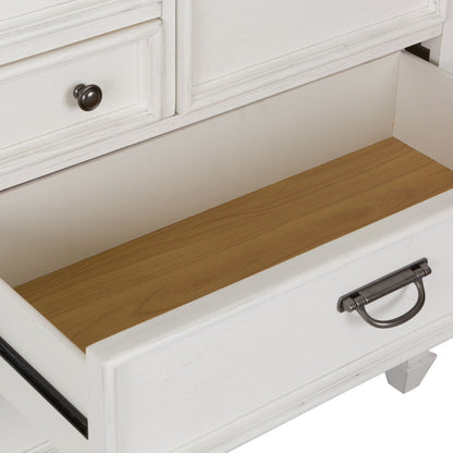 Allyson Park - Dresser & Mirror - Hornell Furniture Outlet