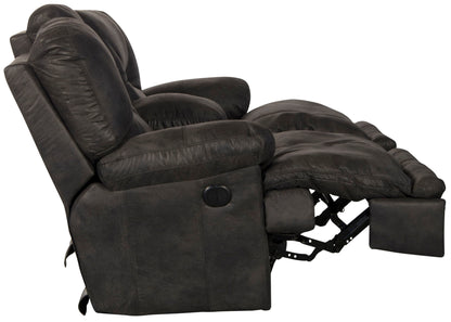 Voyager - Lay Flat Console Reclining Loveseat - Hornell Furniture Outlet