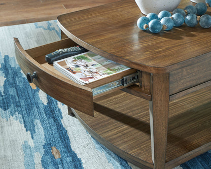 Burkbyer - Rectangular Table - Hornell Furniture Outlet
