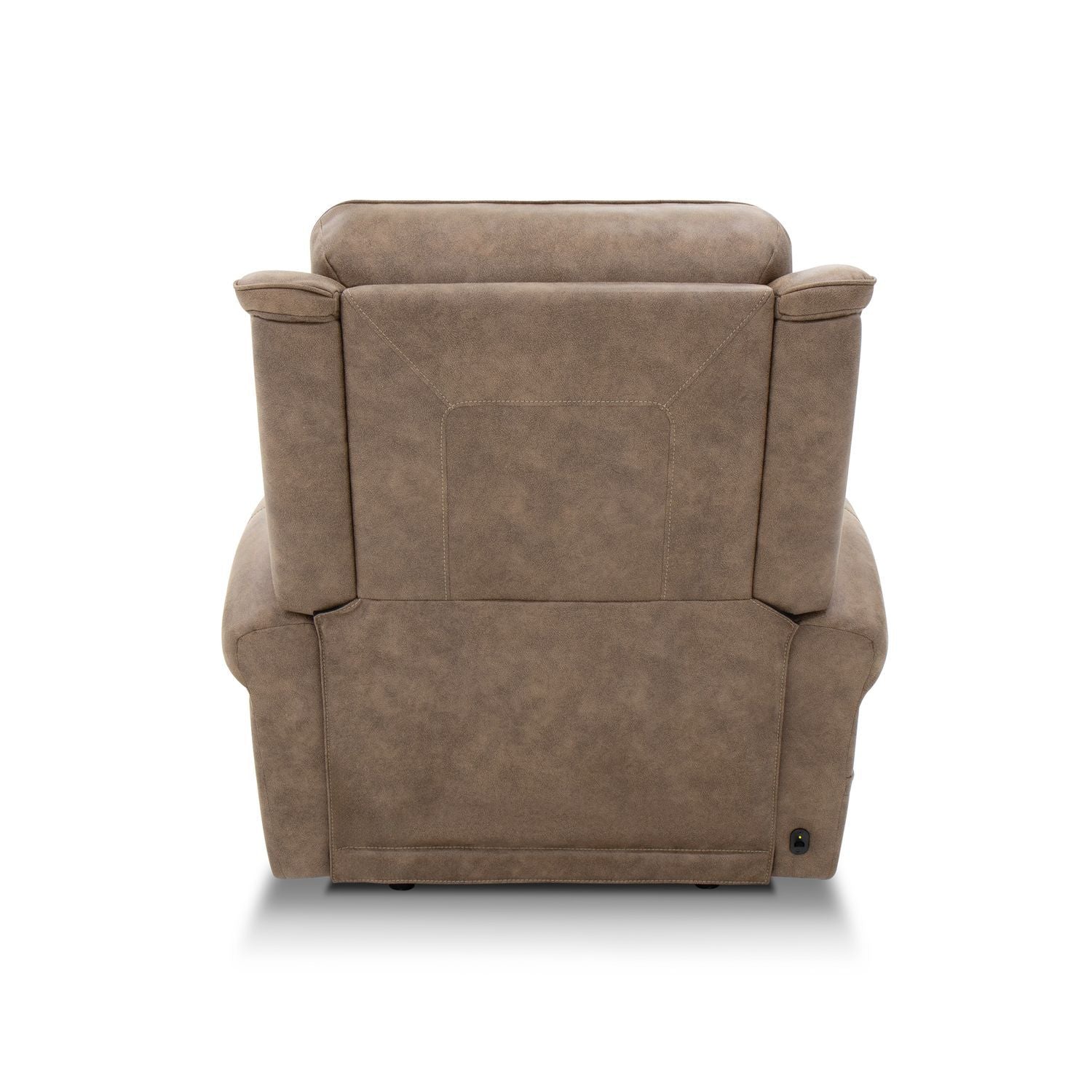 South Bend - Panel Back Side Chair (RTA) - Brown - Hornell Furniture Outlet