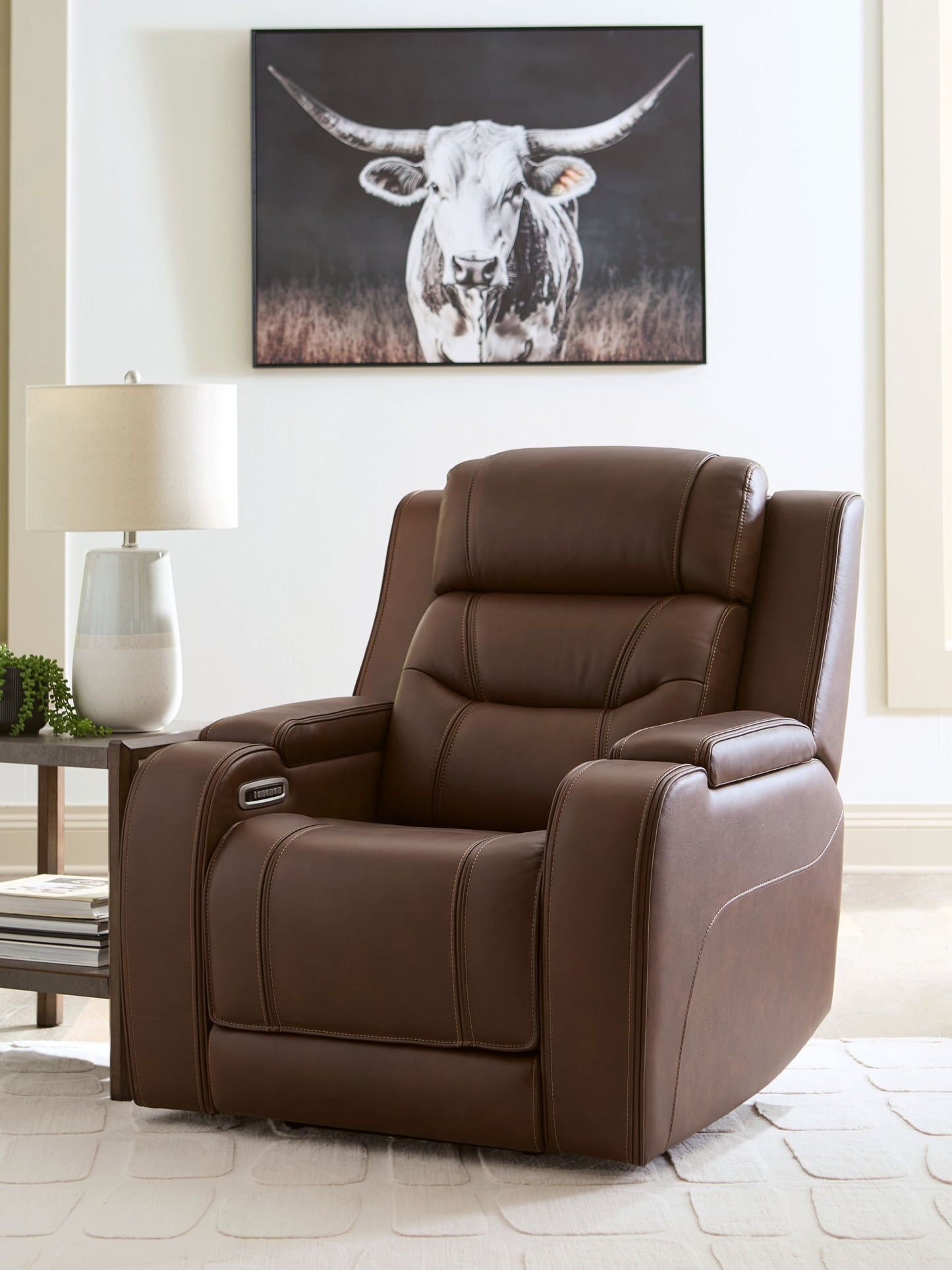 Knightington - Power Recliner With Audio Seating - Hornell Furniture Outlet
