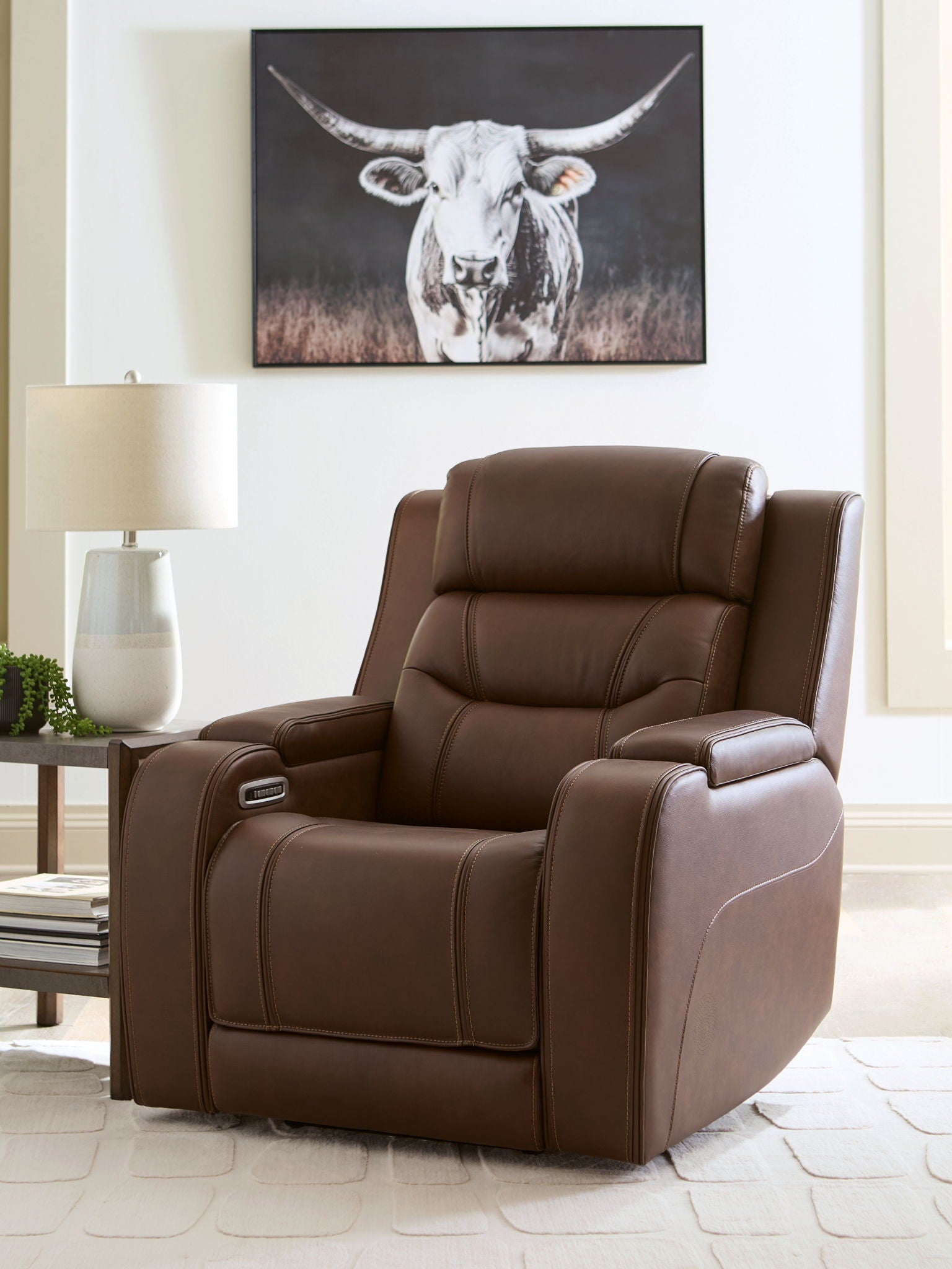 Knightington - Power Recliner With Audio Seating - Hornell Furniture Outlet