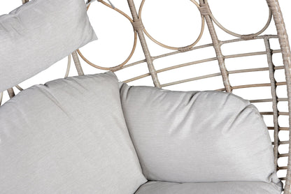 Lux - Basket Chair - White - Hornell Furniture Outlet