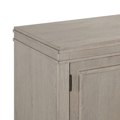 New Haven - 82'' TV Console - Sanctuary White - Hornell Furniture Outlet