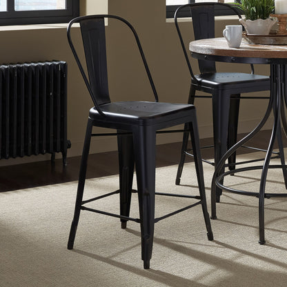 Vintage Series - Bow Back Counter Chair - Hornell Furniture Outlet