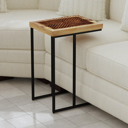 Parris - Sofa Server Table - Light Brown - Hornell Furniture Outlet