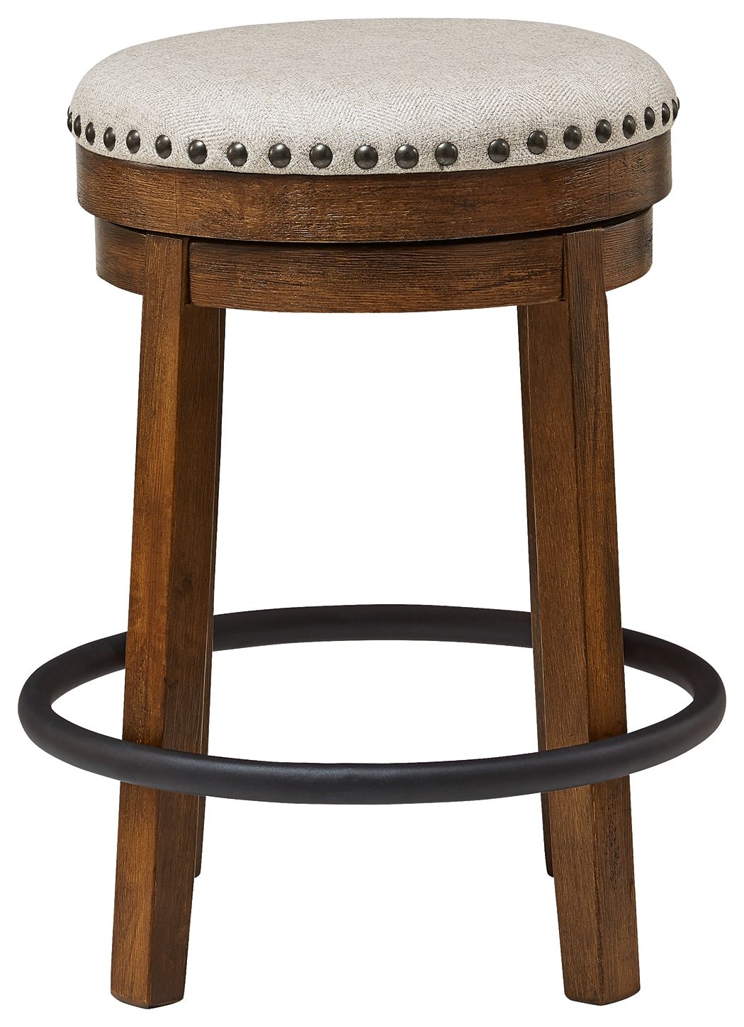 Valebeck - Upholstered Swivel Stool - Hornell Furniture Outlet
