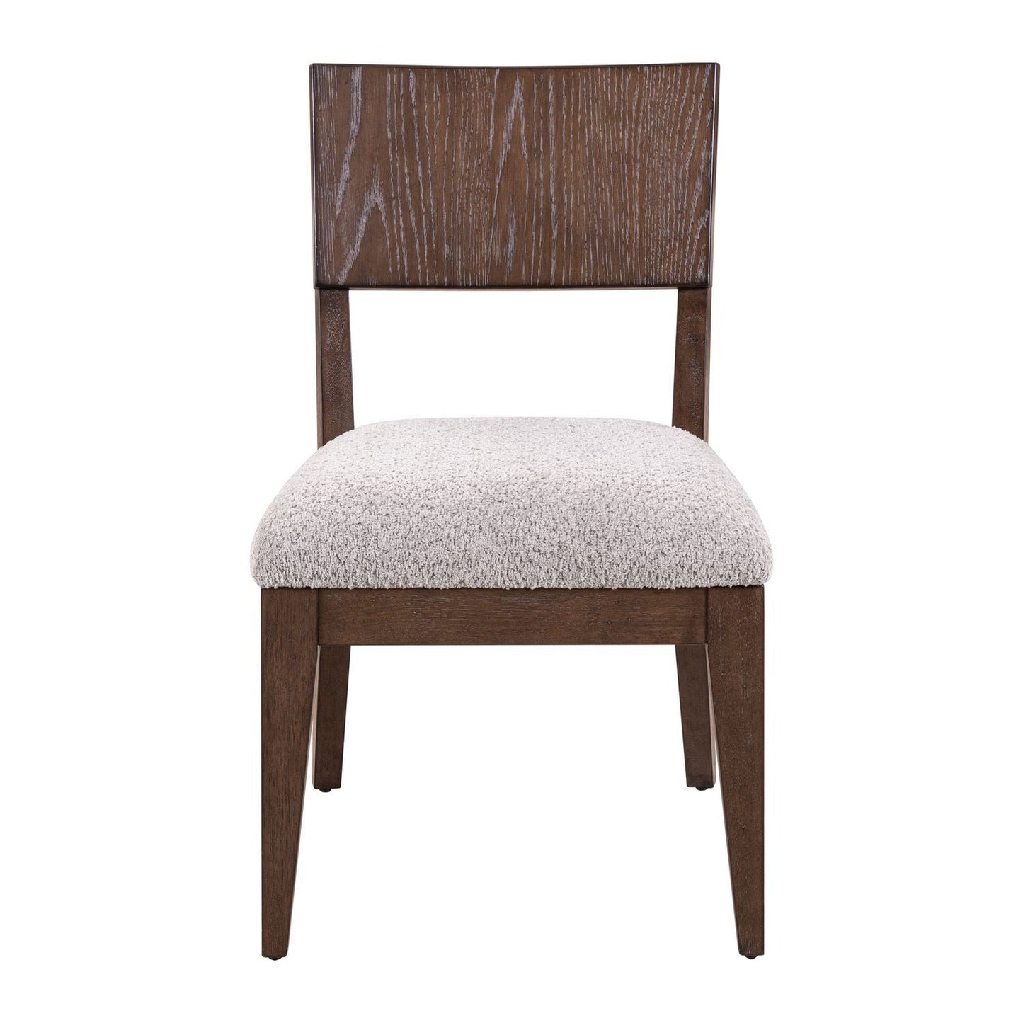 Cascade Falls - Panel Back Side Chair (RTA) - Brown - Hornell Furniture Outlet