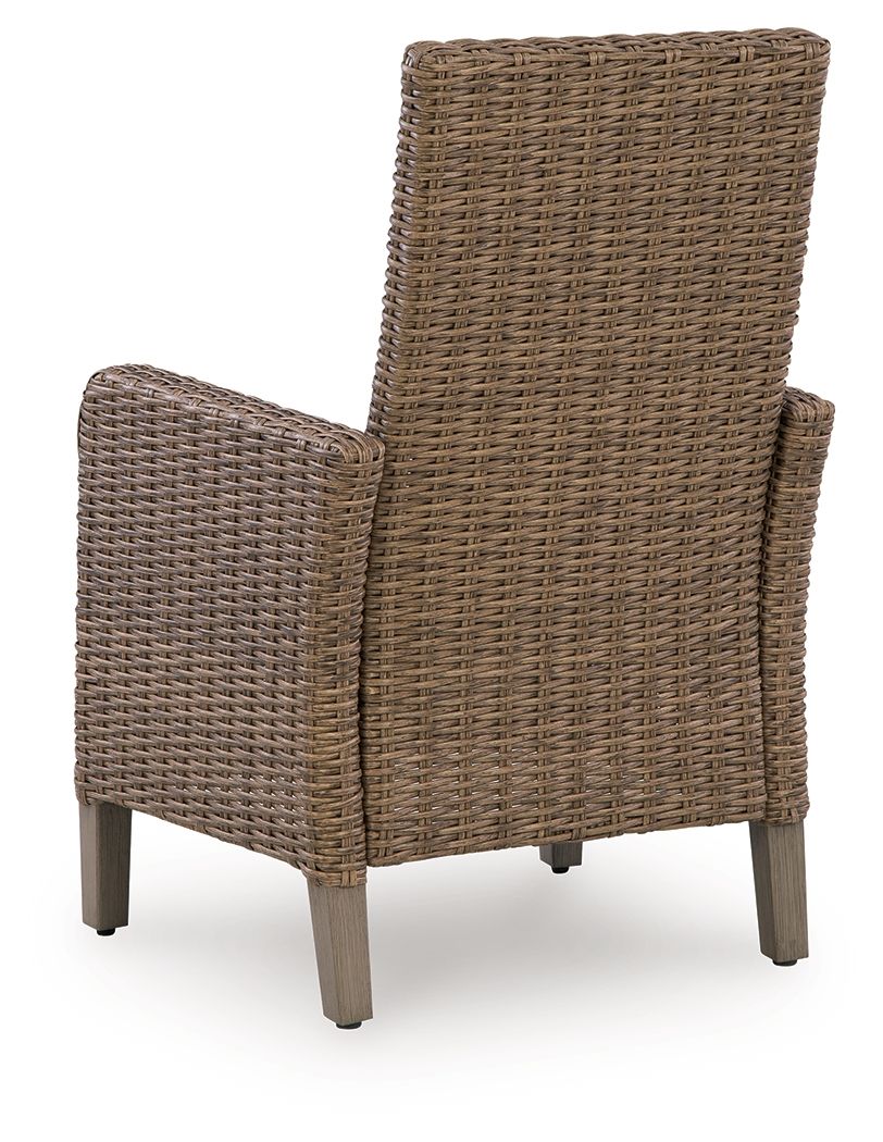 Laguna Heights - Arm Chair With Cushion (Set of 2) - Beige - Hornell Furniture Outlet