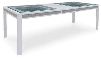 Chalanna - White - Rectangular Dining Room Extension Table - Hornell Furniture Outlet