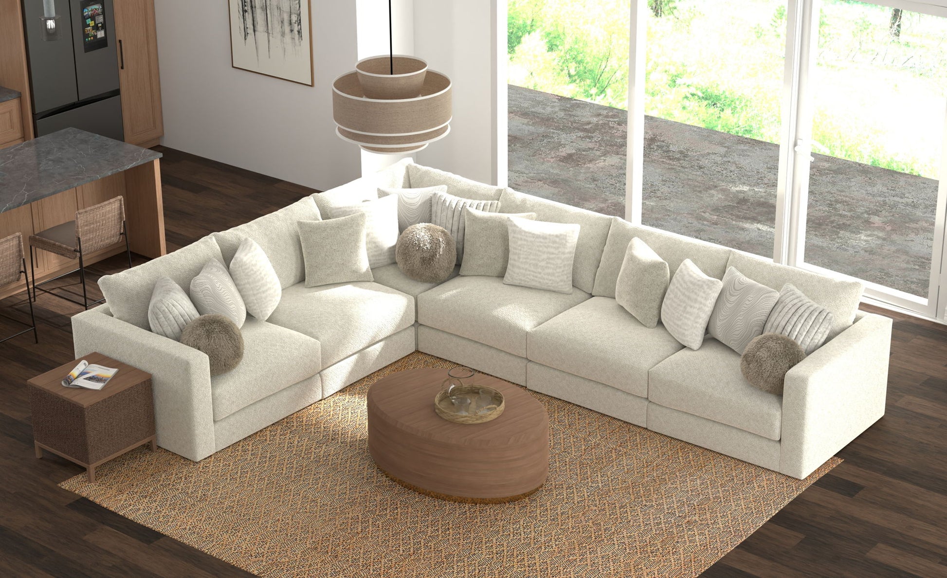 Ritzy - Modular Sofa - Hornell Furniture Outlet