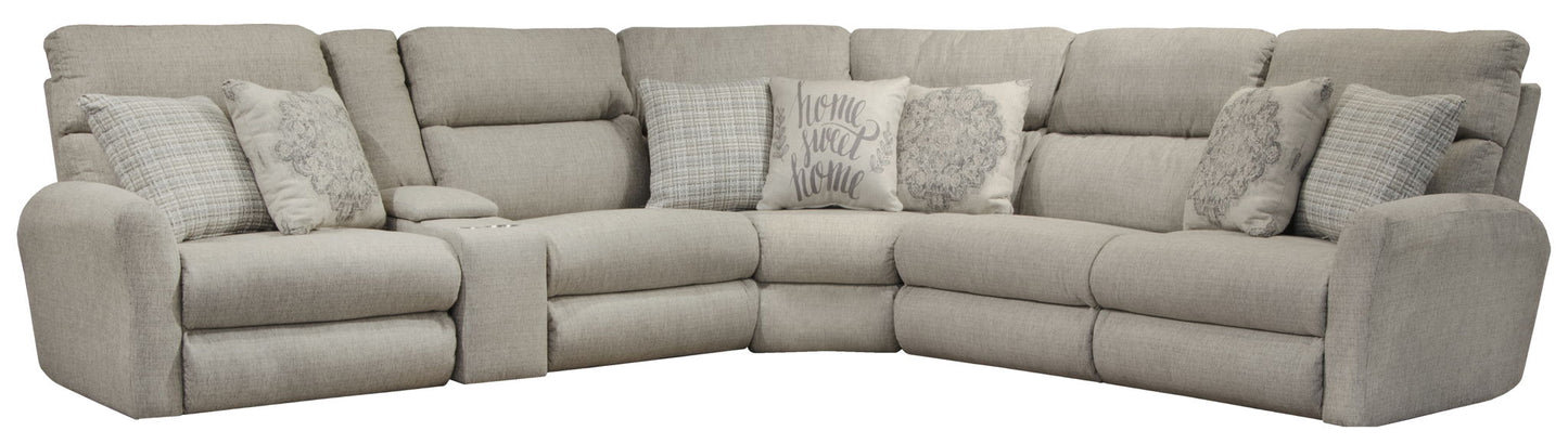 McPherson - Reclining Sectional - Hornell Furniture Outlet