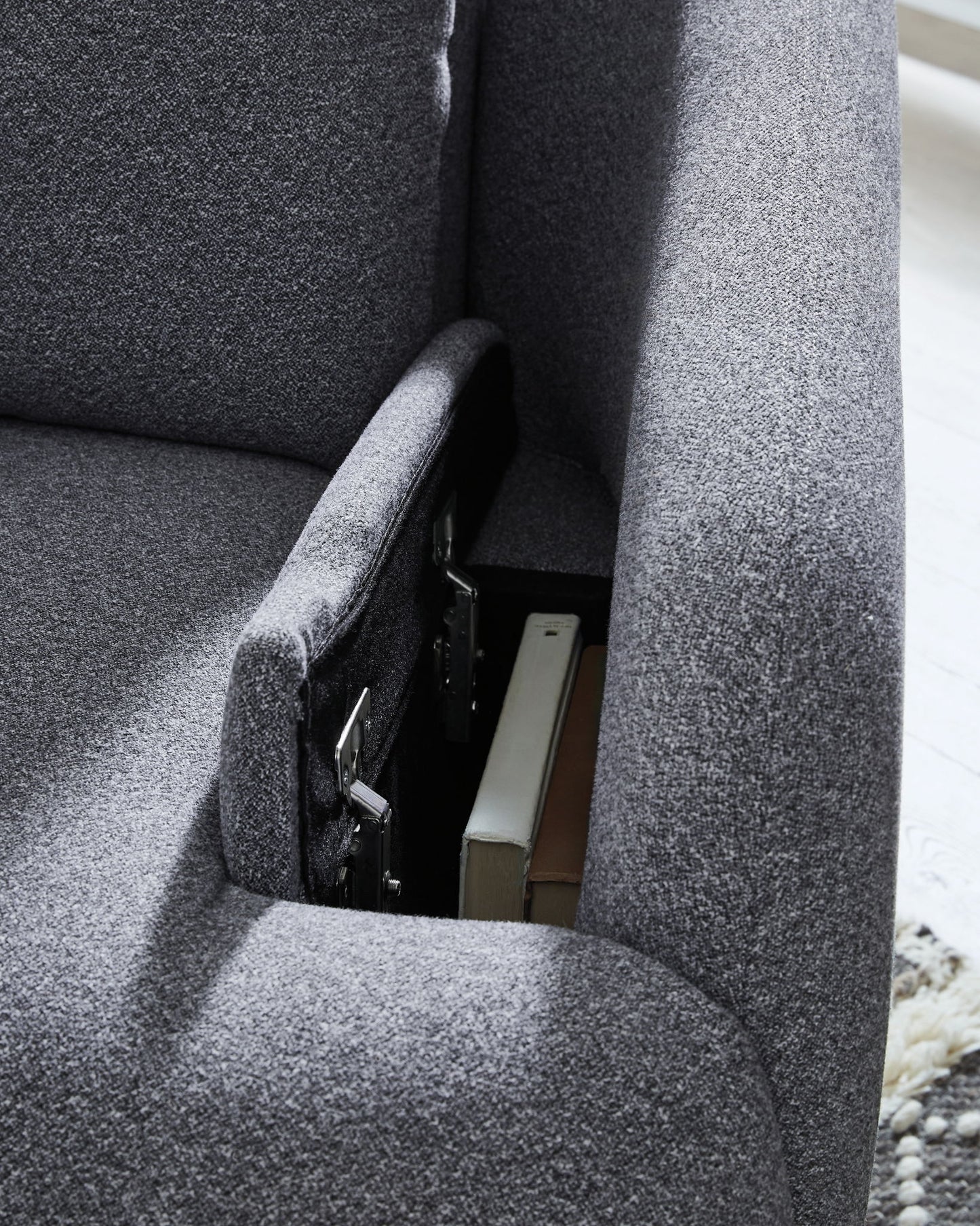 Alainmont Next - Gen Nuvella - Swivel Power Recliner - Hornell Furniture Outlet