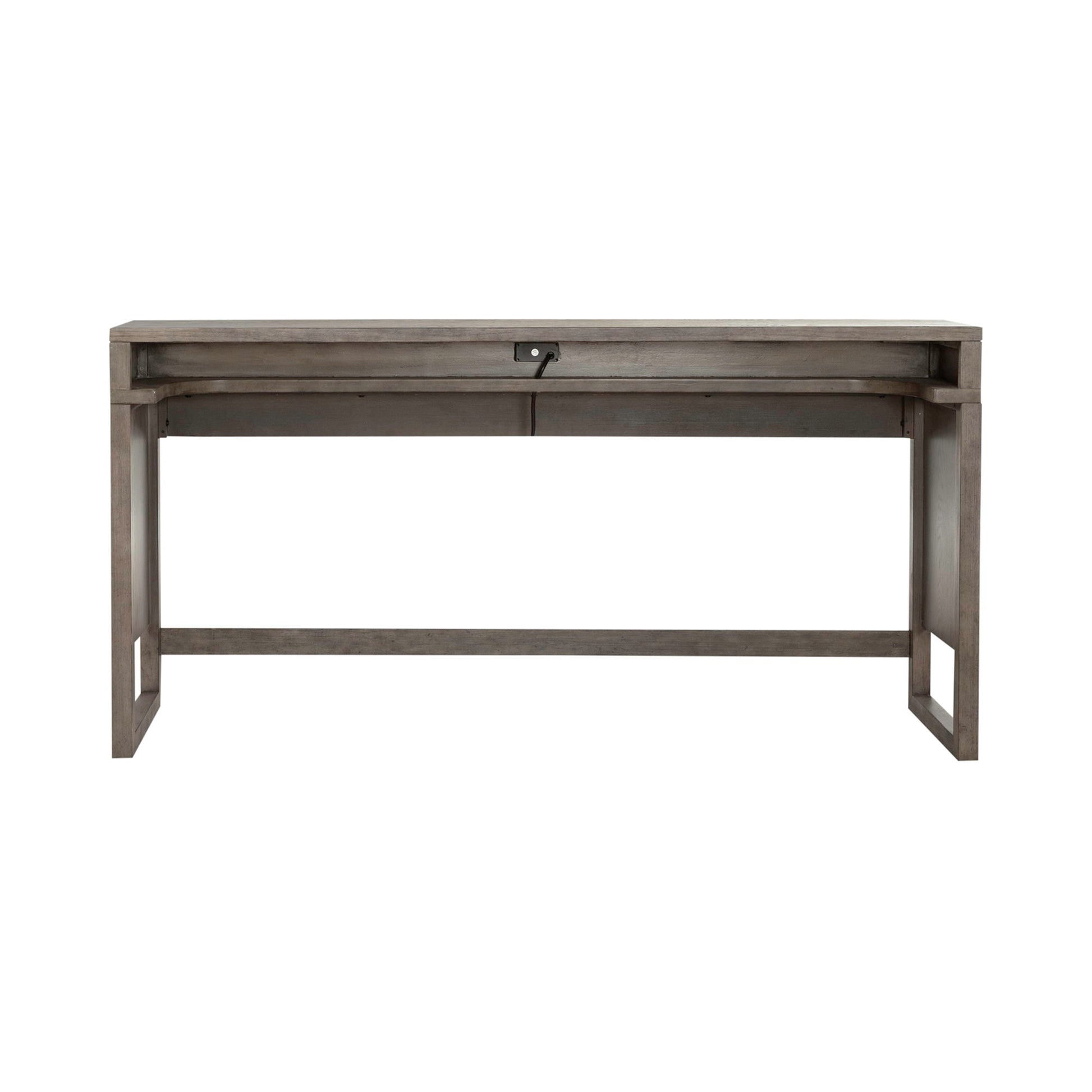 Bartlett Field - Console Bar Table - Gray - Hornell Furniture Outlet