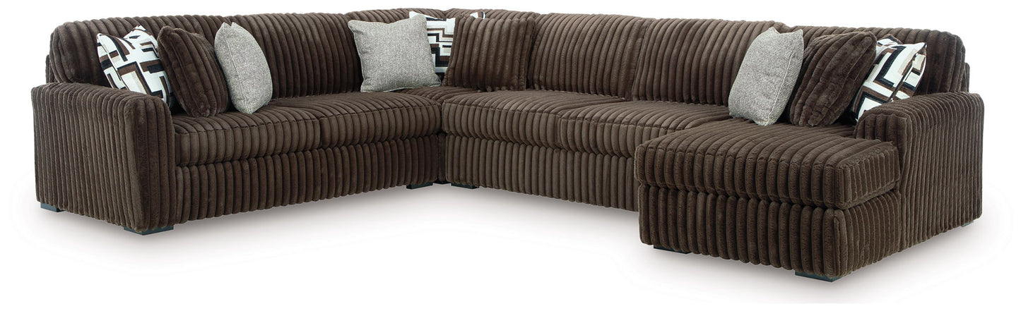 Midnight - Madness - Sectional - Hornell Furniture Outlet