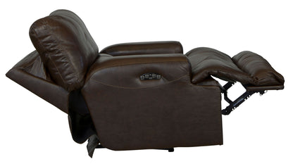 Wembley - Power Headrest Power Lay Flat Recliner - Hornell Furniture Outlet