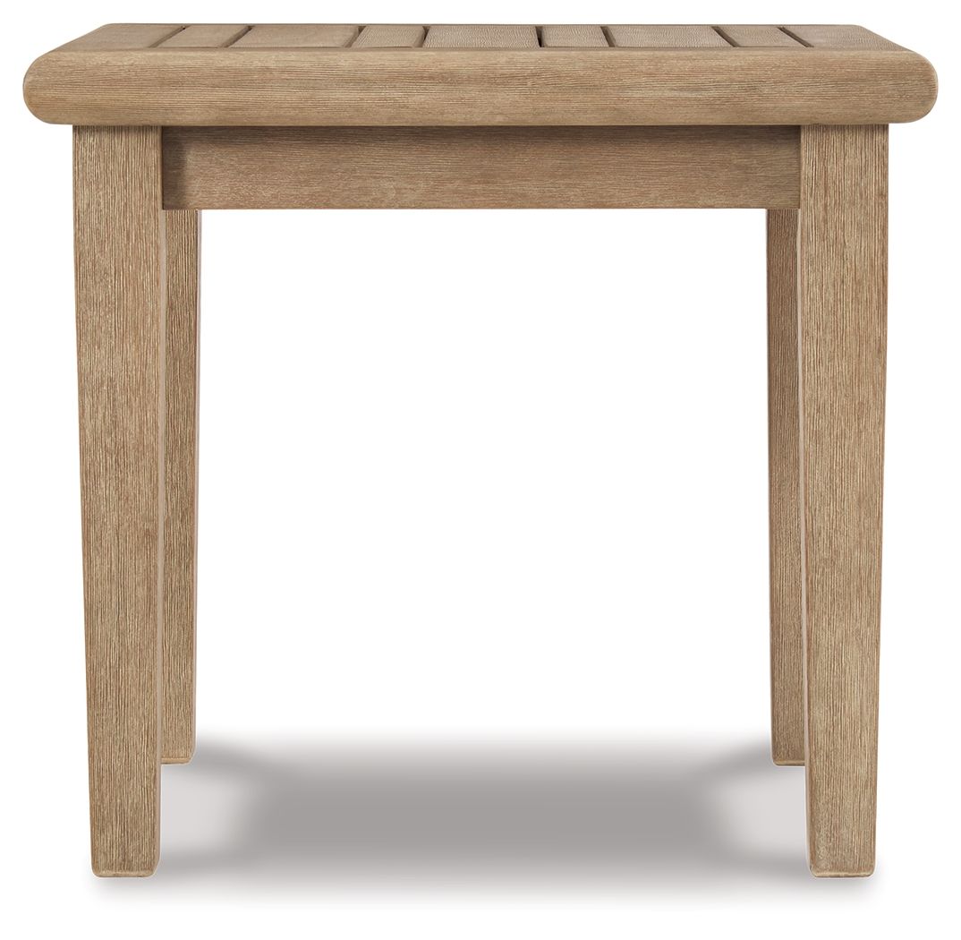Gerianne - Square End Table - Brown - Hornell Furniture Outlet