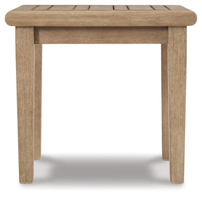 Gerianne - Square End Table - Brown - Hornell Furniture Outlet