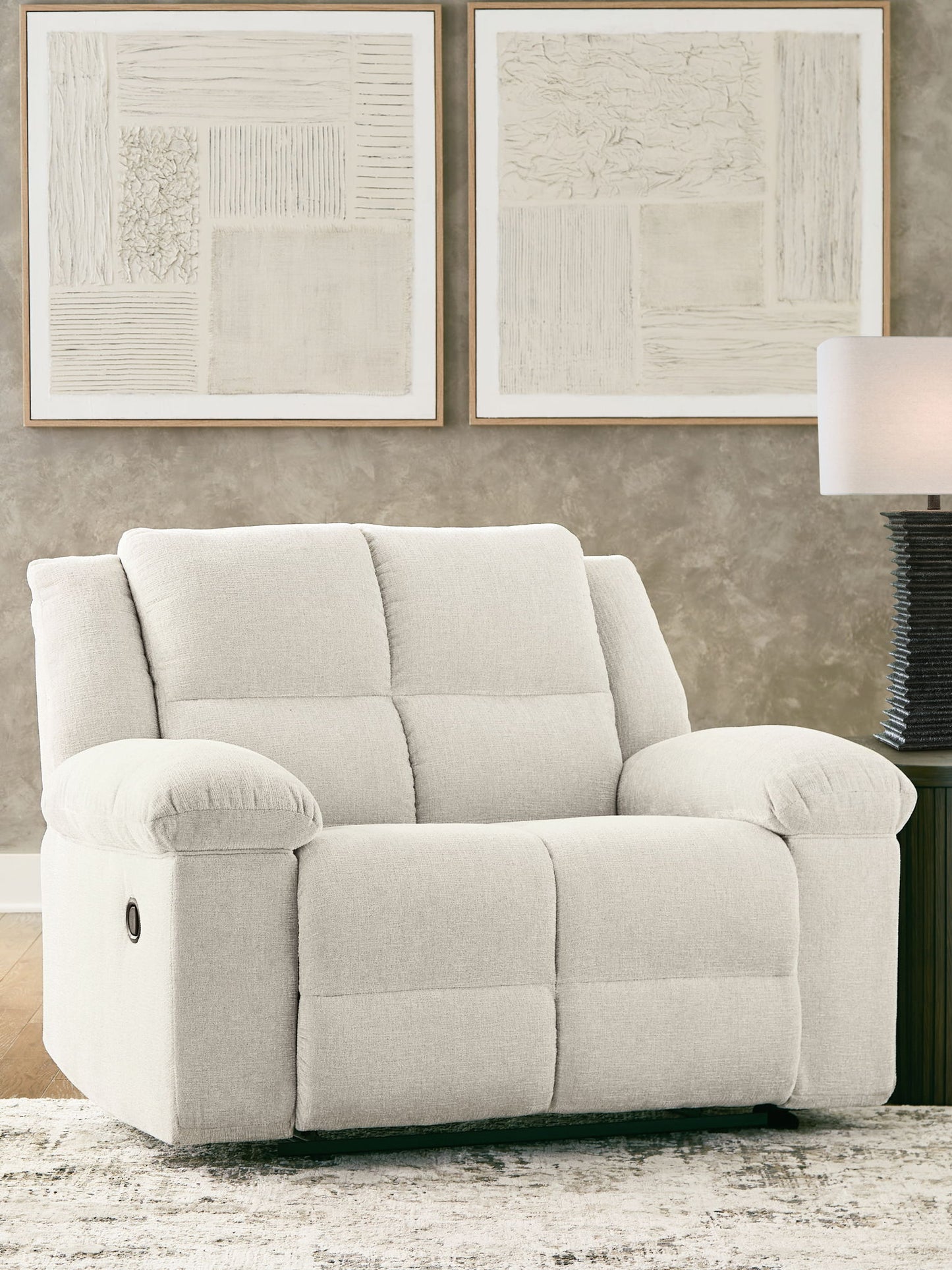 Orlen - Zero Wall Wide Seat Recliner - Winter - Hornell Furniture Outlet