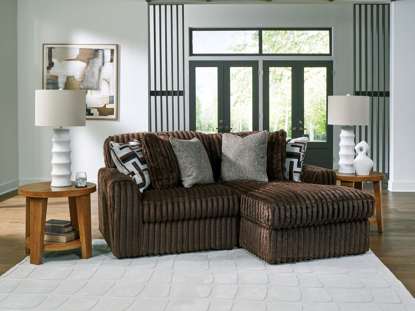 Midnight - Madness - Sectional - Hornell Furniture Outlet
