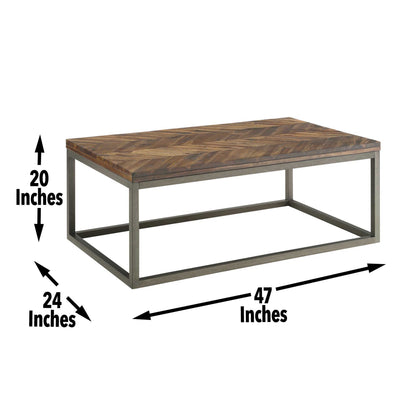 Lorenza - 3 Piece Table Set - Brown - Hornell Furniture Outlet
