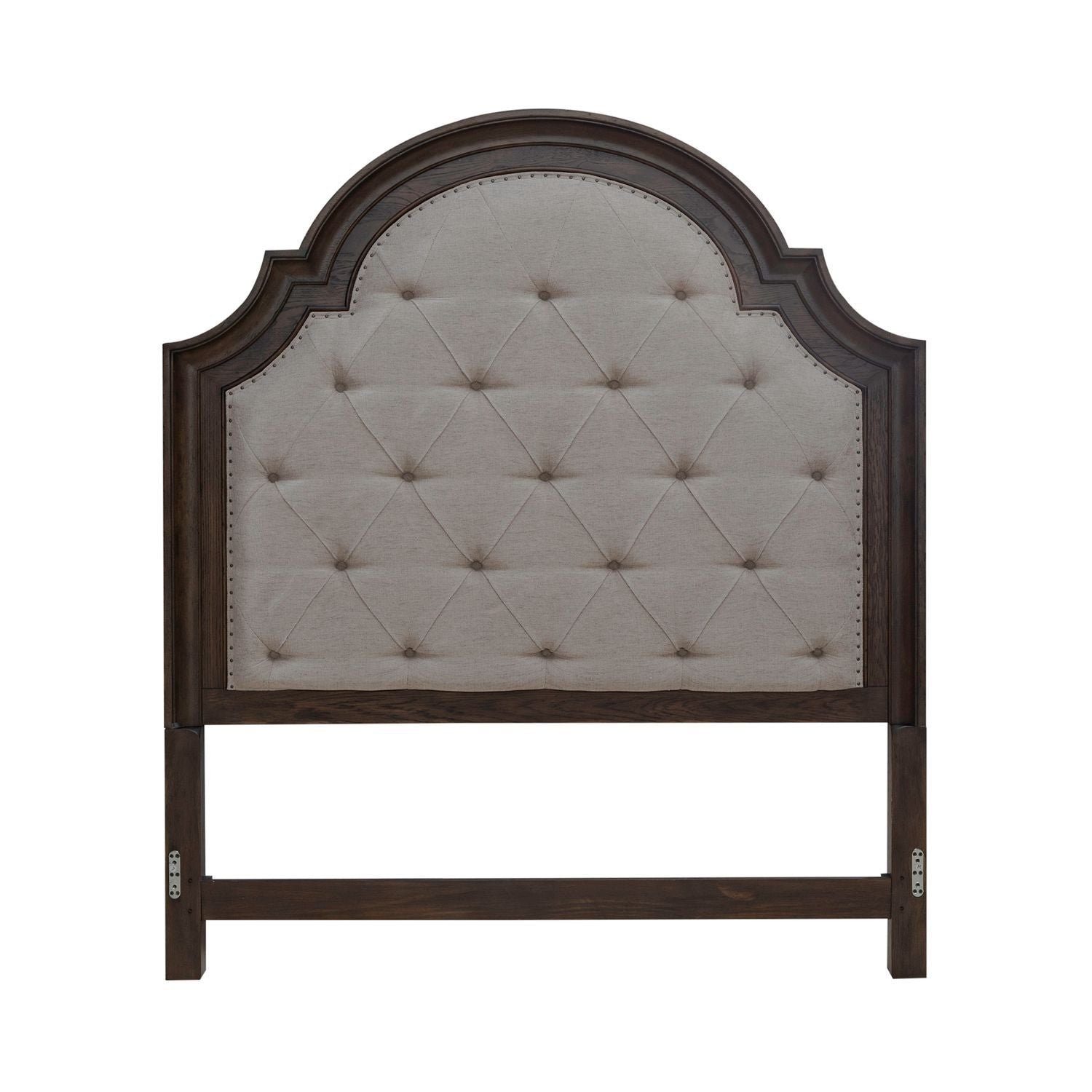 Paradise Valley - Upholstered Arched Panel Headboard - Hornell Furniture Outlet