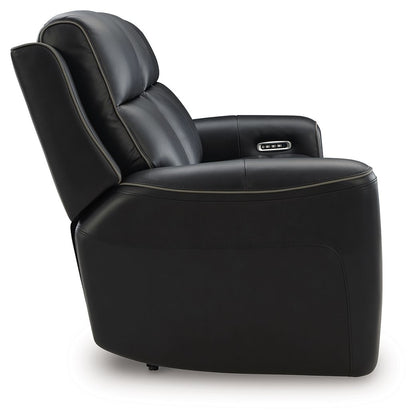 5Z - Comfort - Relaxation - Power Reclining Sofa With Adj Headrest - Hornell Furniture Outlet