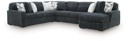 Midnight - Madness - Sectional - Hornell Furniture Outlet
