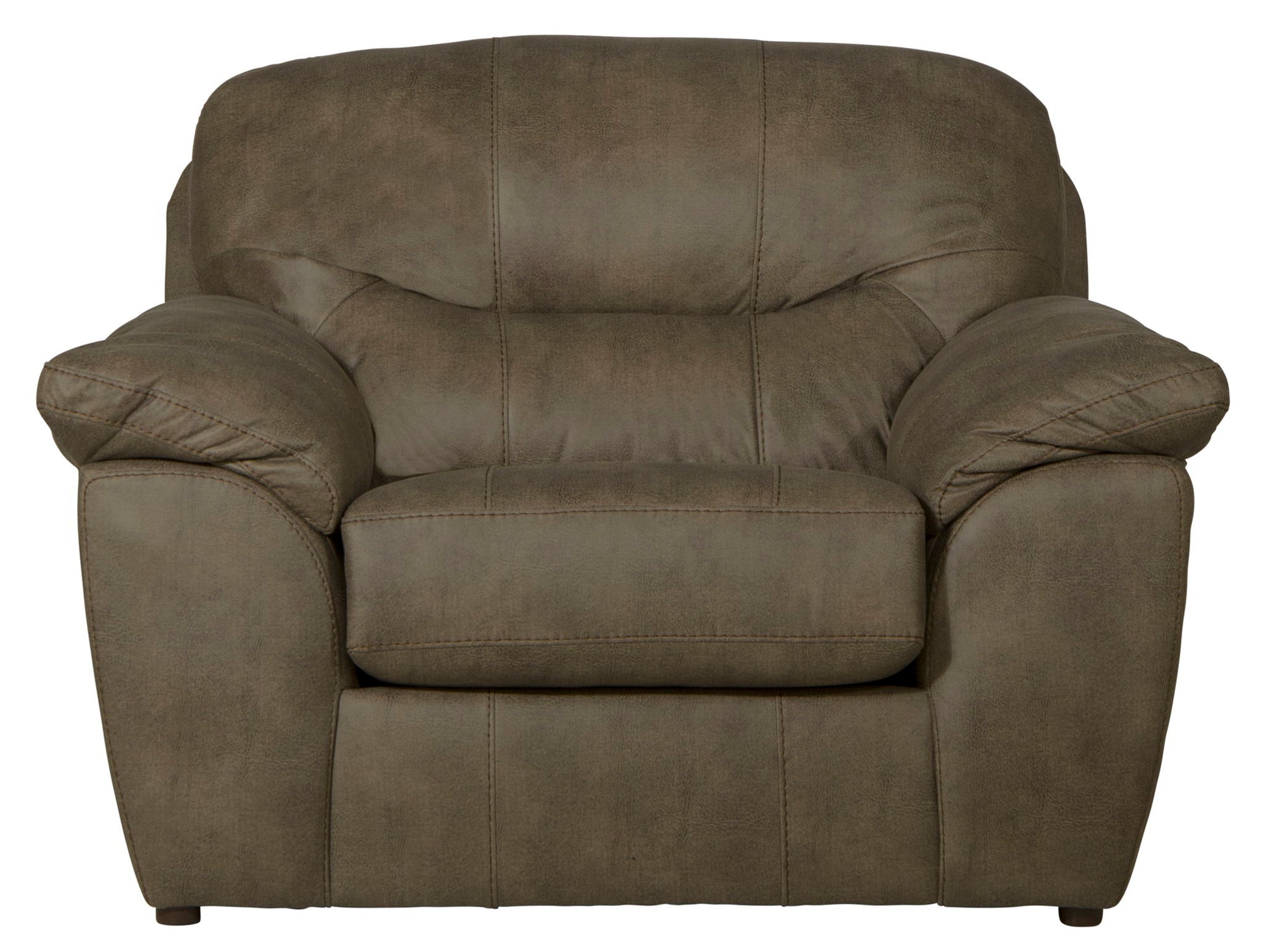 Bradshaw - Chair & 1/2 - Mushroom - Hornell Furniture Outlet