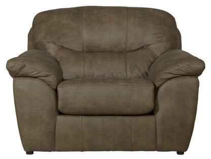 Bradshaw - Chair & 1/2 - Mushroom - Hornell Furniture Outlet
