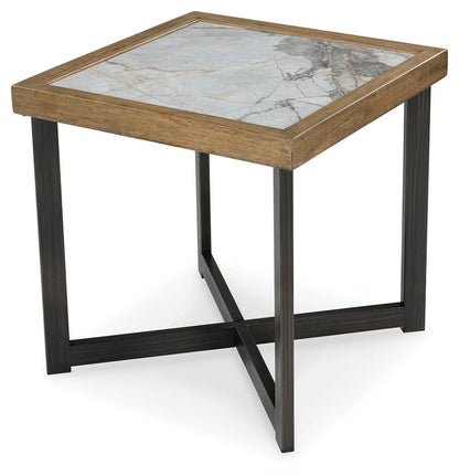 Montia - Multi - Square End Table - Hornell Furniture Outlet