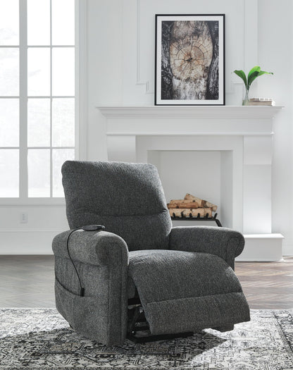 Aureta - Power Lift Recliner - Hornell Furniture Outlet