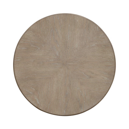 Brentwood - Round End Table - Sandstone - Hornell Furniture Outlet