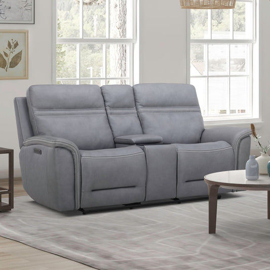 Cooper - Loveseat With Console P3 & Zg - Hornell Furniture Outlet