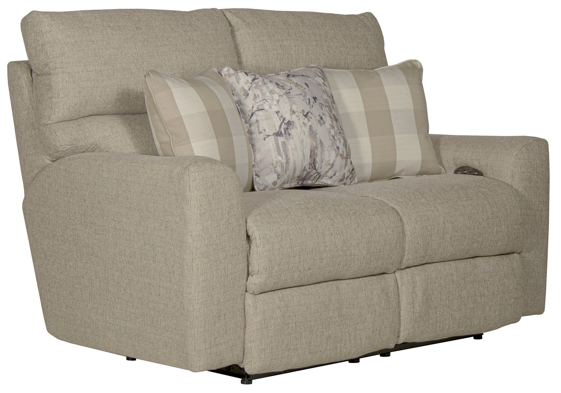 Searsport - Power Headrest Reclining Loveseat - Hornell Furniture Outlet